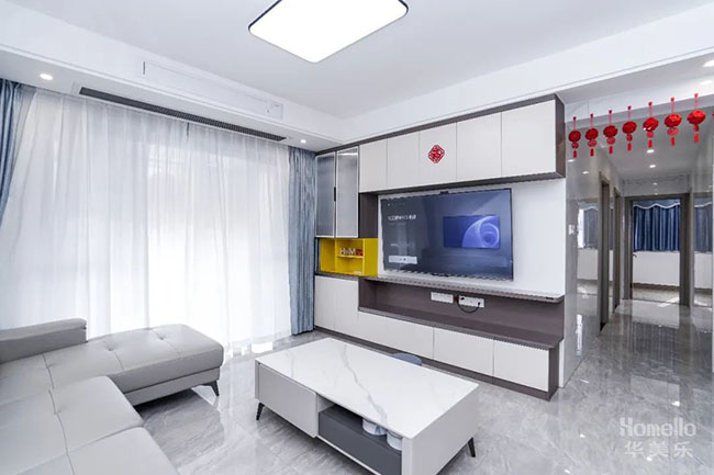 149㎡簡約四居，對生活做減法，對軟裝做加法，實(shí)現(xiàn)舒適起居